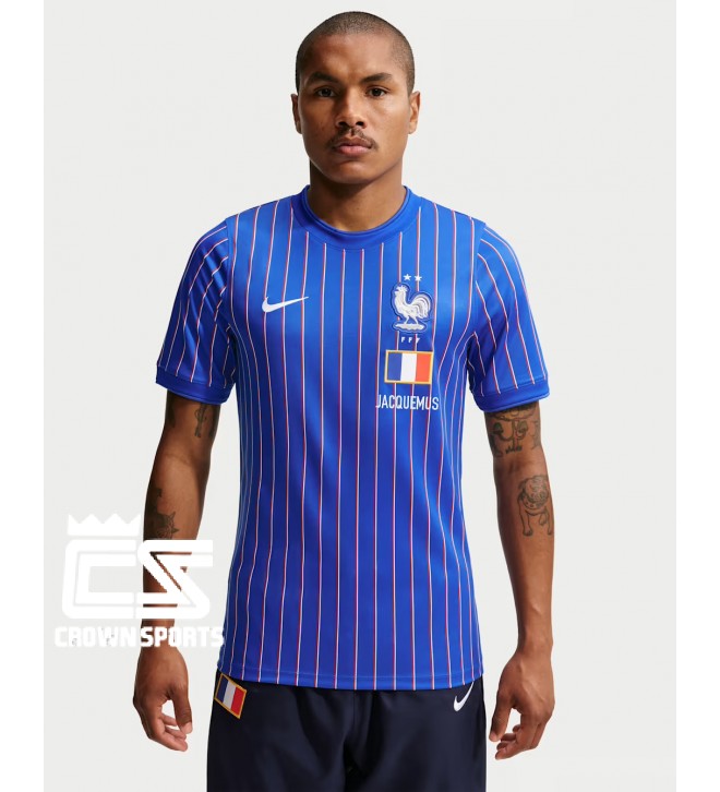 Nike France x Jacquemus Men's Academy Pro Short-Sleeve Football Top  IH1674-480